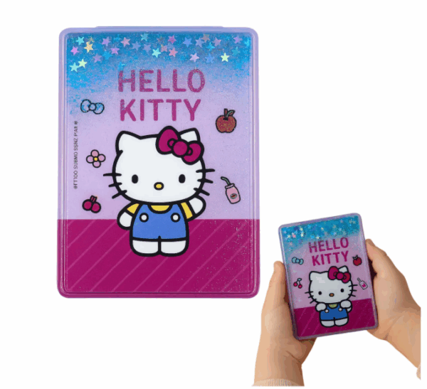 Espelho Bolso Hello Kitty Modelo Compacto De Luxo Sanrio