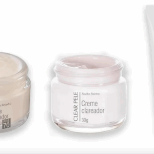 Kit Rosto Clareador Dia Noite Esfoliante Facial Melasma Acne