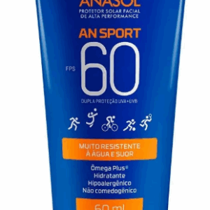 Anasol Protetor Solar Facial An Sport Toque Seco 60ml