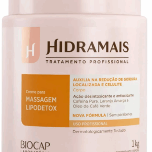 Creme Para Massagem Lipodetox 1kg Hidramais Tipo de embalagem Pote