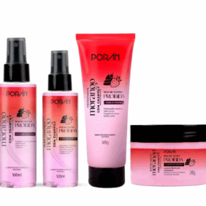 Kit Banho Premium Sensual Cereja Com Champagne Pele Porán